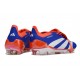 Adidas Predator Elite Tongue FG Deep Blue Orange And White Low Soccer Cleats For Men