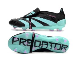 Adidas Predator Elite Tongue FG Ltblue And Black PinkLow Soccer Cleats For Men