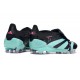 Adidas Predator Elite Tongue FG Ltblue And Black PinkLow Soccer Cleats For Men