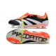 Adidas Predator Elite Tongue FG Orange White Yellow Low Soccer Cleats For Men