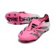 Adidas Predator Elite Tongue FG Pink Black And White Soccer Cleats For Men