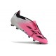 Adidas Predator Elite Tongue FG Pink Black And White Soccer Cleats For Men