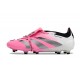 Adidas Predator Elite Tongue FG Pink Black And White Soccer Cleats For Men