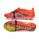 Adidas Predator Elite Tongue FG Red Black Yellow Low Soccer Cleats For Men