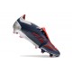 Adidas Predator Elite Tongue FG Silver Black Red And White Low Soccer Cleats For Men