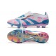 Adidas Predator Elite Tongue FG Soccer Cleats Pink Beige Ltblue For Men