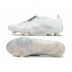 Adidas Predator Elite Tongue FG White And Grey Low Soccer Cleats For Men