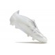 Adidas Predator Elite Tongue FG White And Grey Low Soccer Cleats For Men