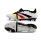 Adidas Predator Elite Tongue FG White Black Red Yellow Low Soccer Cleats For Men