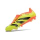 Adidas Predator Elite Tongue FG Yellow Black And Orange Low Soccer Cleats For Men