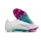 Adidas X 23 Crazyfast.1 FG  Soccer Cleats Beige White Purple For Men