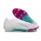 Adidas X 23 Crazyfast.1 Messi FG Boost Soccer Cleats Beige White Purple For Men