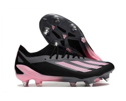 Adidas X Crazyfast1 SG Black Pink Soccer Cleats For Men