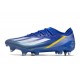 Adidas X Crazyfast1 SG Blue Ltblue Yellow Silver Soccer Cleats For Men