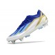 Adidas X Crazyfast1 SG Deep Blue Gold Ltblue White Low Soccer Cleats For Men