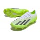 Adidas X Crazyfast1 SG Green White Black Low Soccer Cleats For Men