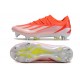 Adidas X Crazyfast1 SG Silver Orange Yellow Low Soccer Cleats For Men