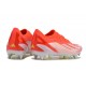 Adidas X Crazyfast1 SG Silver Orange Yellow Low Soccer Cleats For Men