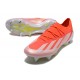 Adidas X Crazyfast1 SG Silver Orange Yellow Low Soccer Cleats For Men