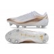 Adidas X Crazyfast1 SG White Gold Silver Low Soccer Cleats For Men