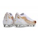 Adidas X Crazyfast1 SG White Gold Silver Low Soccer Cleats For Men