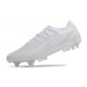 Adidas X Crazyfast1 SG White Silver Low Soccer Cleats For Men