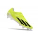 Adidas X Crazyfast1 SG Yellow Black Orange Low Soccer Cleats For Men