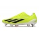 Adidas X Crazyfast1 SG Yellow Black Orange Low Soccer Cleats For Men