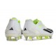 Adidas X Crazyfast1 SG Yellow Green White Black Low Soccer Cleats For Men