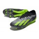 Adidas x23crazyfast.1 FG Low Soccer Cleats Black Green For Men