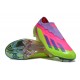 Adidas x23crazyfast.1 FG Low Soccer Cleats Pink Purple Green For Men And Women