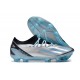 Adidas x23crazyfast.1 FG Low Soccer Cleats Silver Black Ltblue For Men And Women