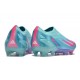 Adidas x23crazyfast.1 FG Soccer Cleats Pink Ltblue For Men And Women