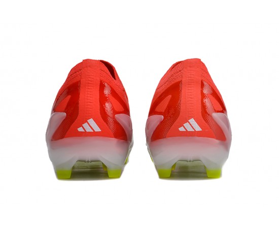 Adidas x23crazyfast.1 FG Soccer Cleats Red Grey For Men And Women