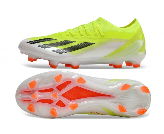 Adidas x23crazyfast.1 FG Soccer Cleats Yellow Black Orange For Men And Women