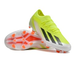 Adidas x23crazyfast.1 FG Soccer Cleats Yellow Black Orange For Men And Women 