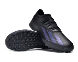 Adidas x23crazyfast.1 TF Soccer Cleats All Black For Men And Women 