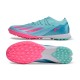 Adidas x23crazyfast.1 TF Soccer Cleats Pink Ltblue For Men And Women