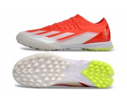 Adidas x23crazyfast.1 TF Soccer Cleats Red Grey For Men And Women 