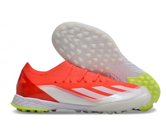 Adidas x23crazyfast.1 TF Soccer Cleats Red Grey For Men And Women