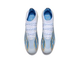 Adidas x23crazyfast.1 TF Soccer Cleats White Blue Gold For Men And Women 