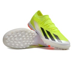 Adidas x23crazyfast.1 TF Soccer Cleats Yellow Black Orange For Men And Women 