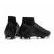 Nike Air Zoom Mercurial Superfly 10 Elite FG Black Grey High Top Soccer Cleats For Women And Men