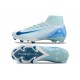 Nike Air Zoom Mercurial Superfly 10 Elite FG Ltblue Deep Blue Soccer Cleats For Women And Men