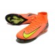 Nike Air Zoom Mercurial Superfly 10 Elite FG Orange Yellow Black Soccer Cleats For Women And Men