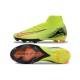 Nike Air Zoom Mercurial Superfly 10 Elite FG Yellow Black And Orange Soccer Cleats For Women And Men