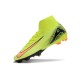 Nike Air Zoom Mercurial Superfly 10 Elite FG Yellow Black And Orange Soccer Cleats For Women And Men