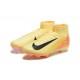 Nike Air Zoom Mercurial Superfly 10 Elite FG Yellow Black Pink High Top Soccer Cleats For Men