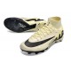 Nike Air Zoom Mercurial Superfly 9 Elite AG High Top Soccer Cleats Beige Black For Men