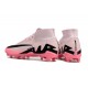 Nike Air Zoom Mercurial Superfly 9 Elite AG High Top Soccer Cleats Pink White Black For Men